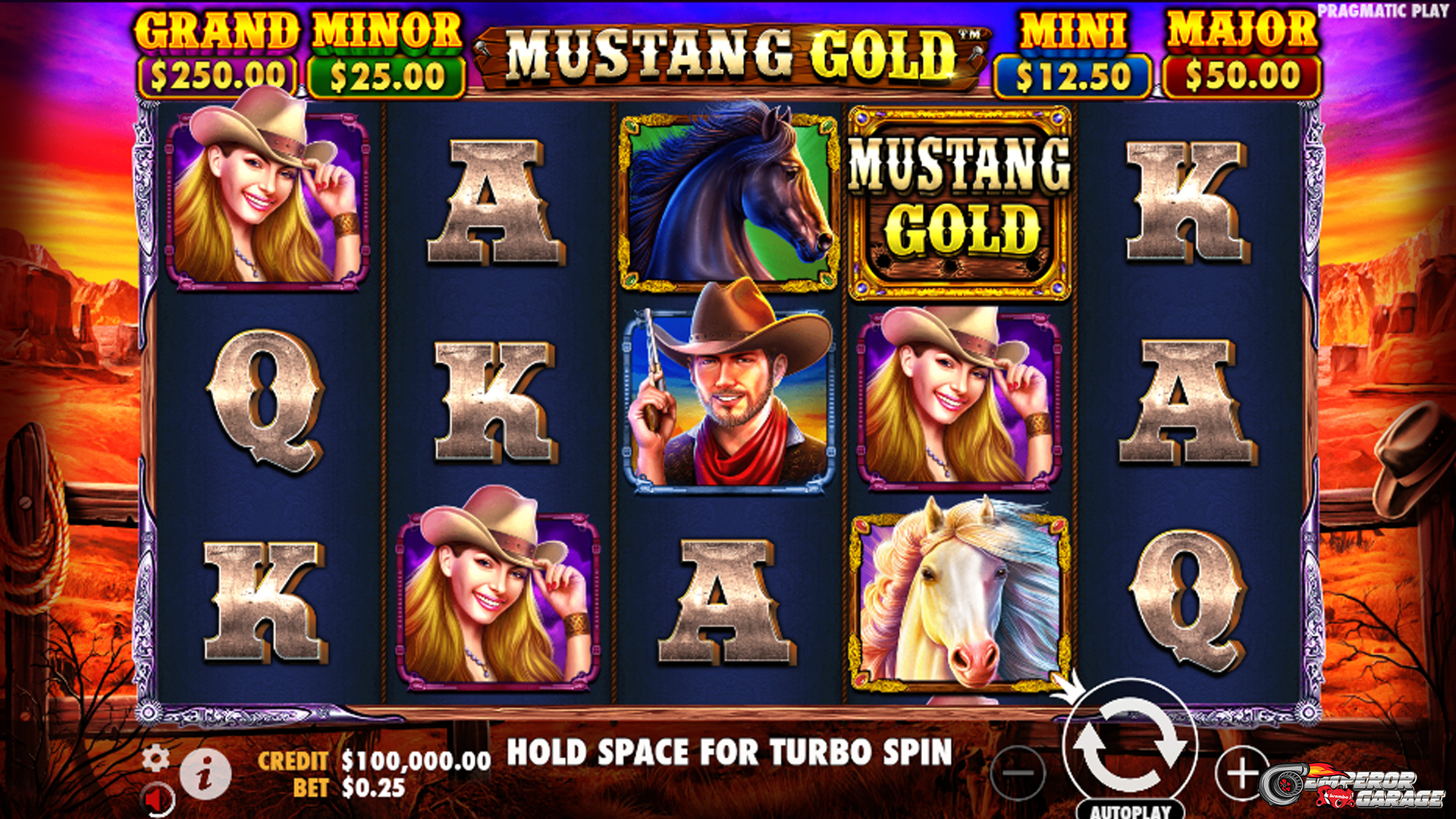 Guncang Slot Online Ruby8000 dengan Hebatnya Mustang Gold