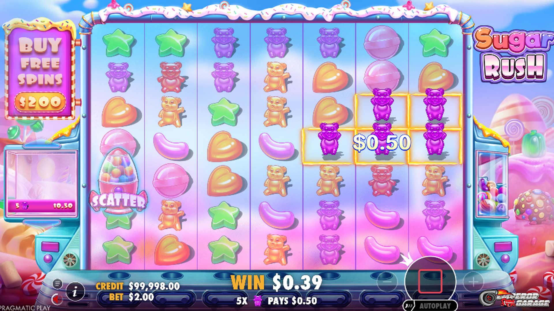 Ccnnslot Suguhkan Sugar Rush Plus 5 Getaran Super Top!