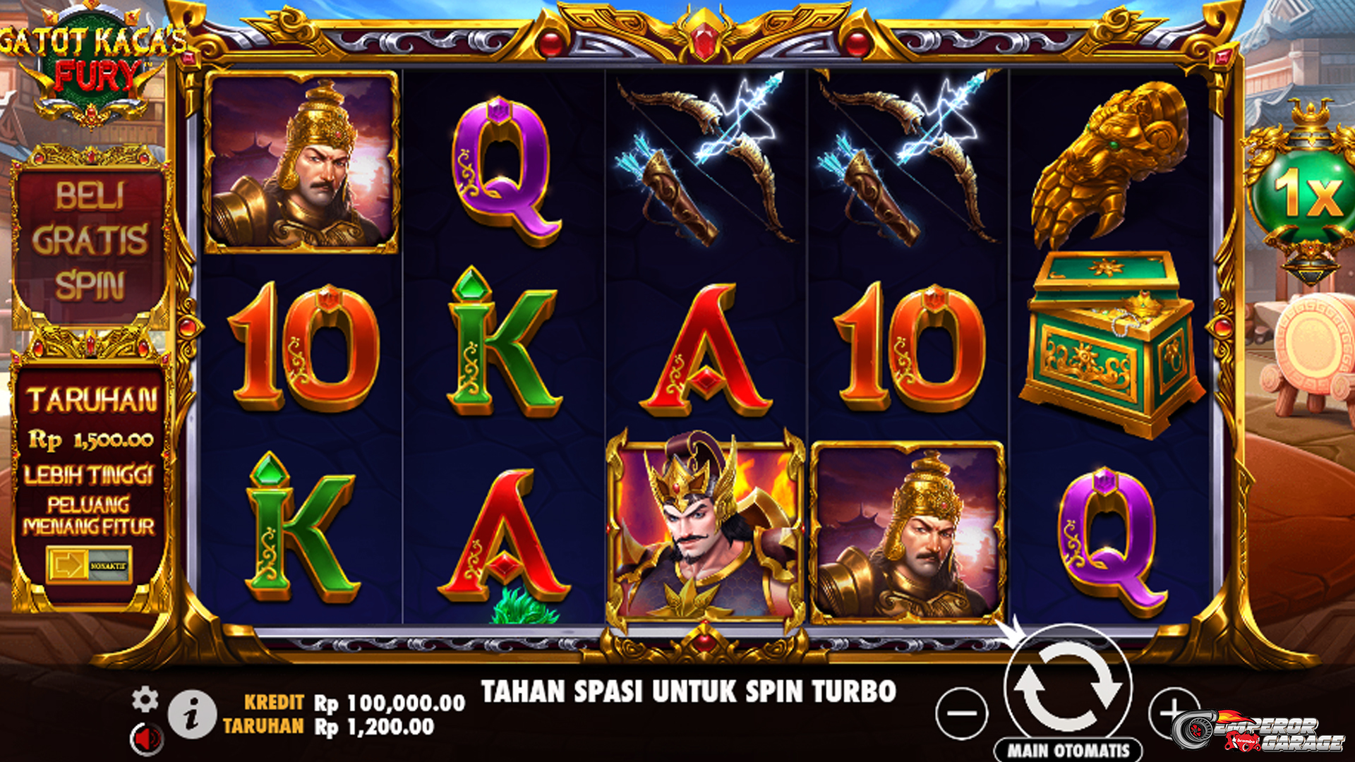 Link Gacor Terbaru Gatot Kaca's Fury dengan Update Rahasia
