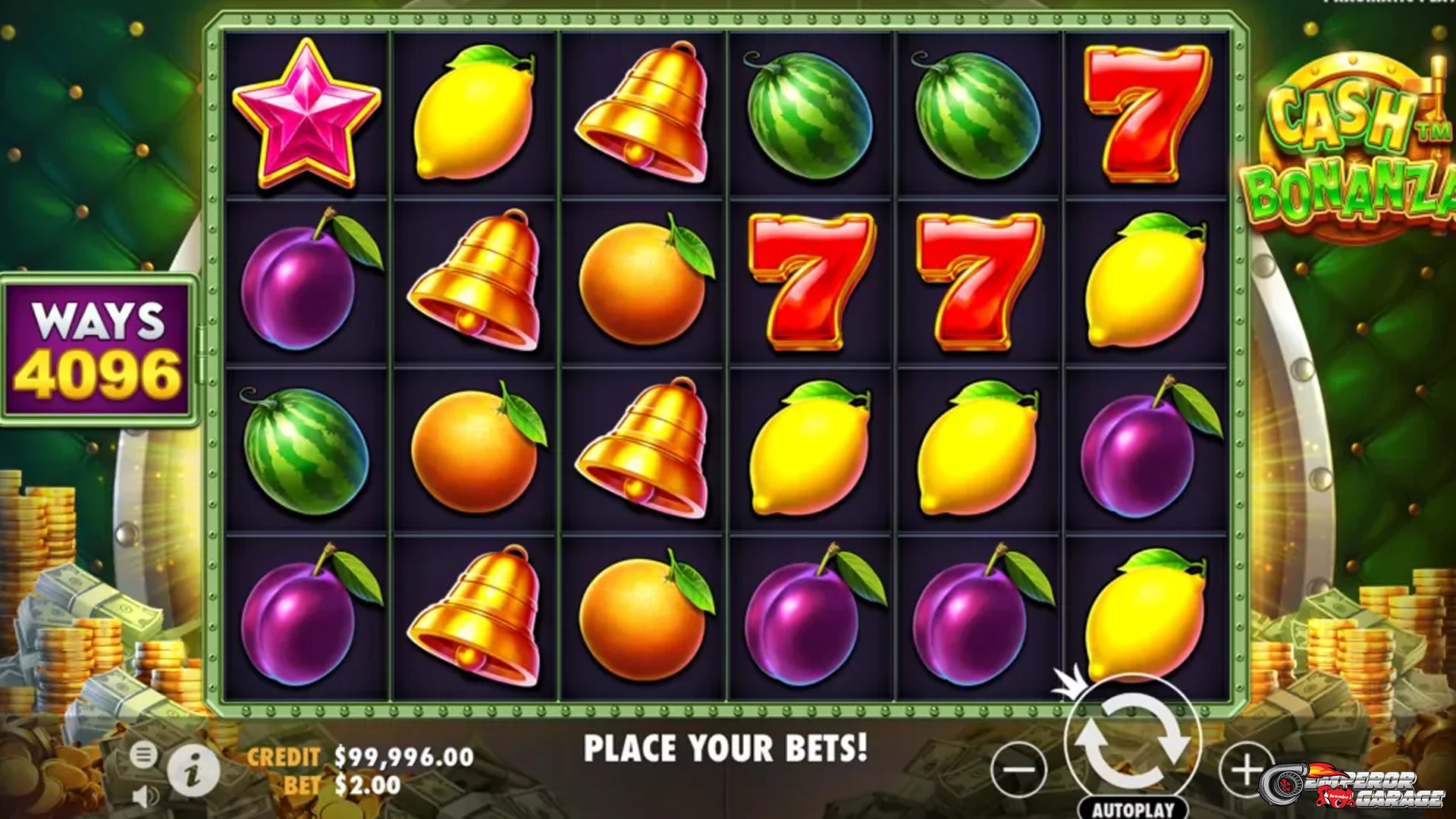 Cash Bonanza Menampilkan 5 Baris Dinamis Saat Kombinasi Aktif