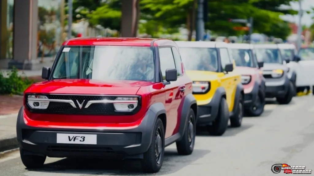 Mobil Vinfast VF3 Hadir Dengan Varian Warna Stylish Dahsyat