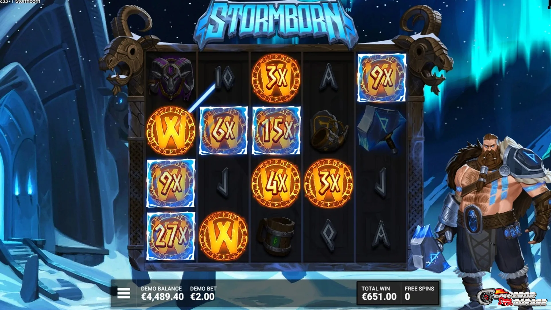 Jackpotnya Bikin Klean Flip! 5 Spin di Stormborn yang Auto WD