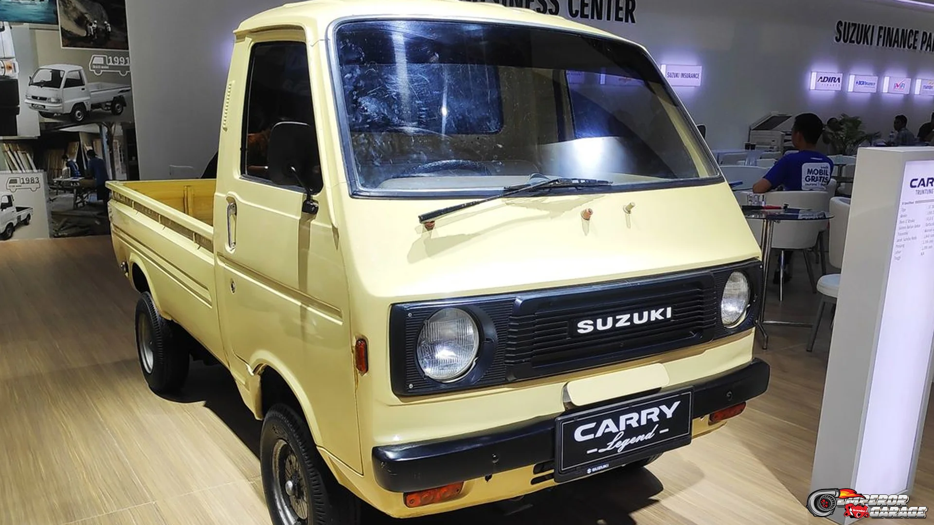 Kabin Suzuki Carry ST20 Nyaman untuk Sopir Angkutan
