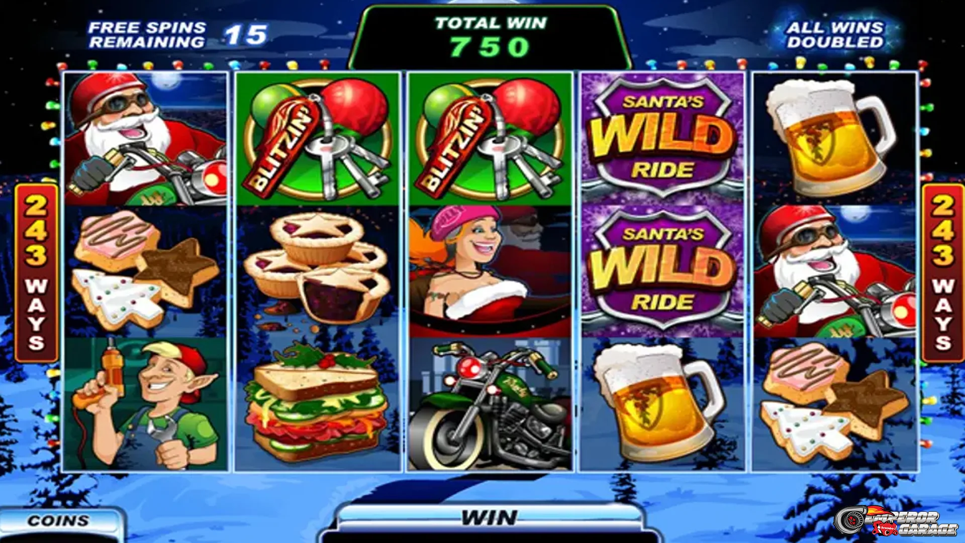 4 Sisi Antara Turun Salju dan Badai di Santa Wild Ride